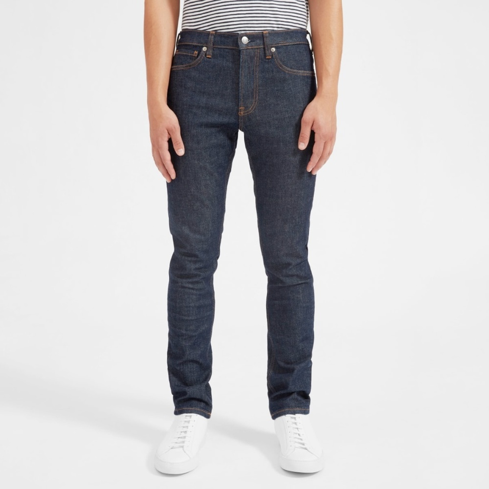 Everlane Slim Jean Dark Indigo 33x32